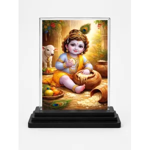 Hindu Deity Acrylic Car Dashboard Showpiece | Double-Sided Hindu Deity Photo Stand | 3 X 4 Inch Photo | Transparent Acrylic Frame With Black Base | Car Dashboard, Office & Table Decor (F70367) Hindu Deity Acrylic Car Dashboard Showpiece | Double-Sided Hindu Deity Photo Stand | 3 X 4 Inch Photo | Transparent Acrylic Frame With Black Base | Car Dashboard, Office & Table Decor (F70367)