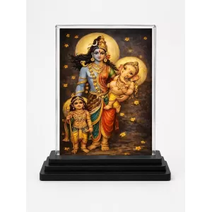 Lord Shiva Acrylic Car Dashboard Showpiece | Double-Sided Lord Shiva Photo Stand | 3 X 4 Inch Photo | Transparent Acrylic Frame With Black Base | Car Dashboard, Office & Table Decor (F70372) Lord Shiva Acrylic Car Dashboard Showpiece | Double-Sided Lord Shiva Photo Stand | 3 X 4 Inch Photo | Transparent Acrylic Frame With Black Base | Car Dashboard, Office & Table Decor (F70372)