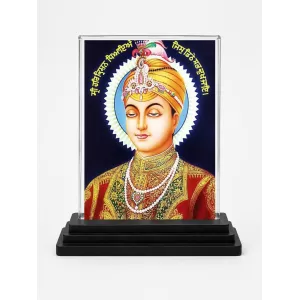 Guru Har Krishan Ji Acrylic Car Dashboard Showpiece | Double-Sided Guru Har Krishan Ji Photo Stand | 3 X 4 Inch Photo | Transparent Acrylic Frame With Black Base | Car Dashboard, Office & Table Decor (F70383) Guru Har Krishan Ji Acrylic Car Dashboard Showpiece | Double-Sided Guru Har Krishan Ji Photo Stand | 3 X 4 Inch Photo | Transparent Acrylic Frame With Black Base | Car Dashboard, Office & Table Decor (F70383)