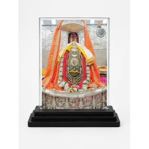 Mahakal Acrylic Car Dashboard Showpiece | Double-Sided Mahakal Photo Stand | 3 X 4 Inch Photo | Transparent Acrylic Frame With Black Base | Car Dashboard, Office & Table Decor (F70399) Mahakal Acrylic Car Dashboard Showpiece | Double-Sided Mahakal Photo Stand | 3 X 4 Inch Photo | Transparent Acrylic Frame With Black Base | Car Dashboard, Office & Table Decor (F70399)