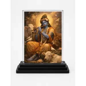 Hindu Deity Acrylic Car Dashboard Showpiece | Double-Sided Hindu Deity Photo Stand | 3 X 4 Inch Photo | Transparent Acrylic Frame With Black Base | Car Dashboard, Office & Table Decor (F70416) Hindu Deity Acrylic Car Dashboard Showpiece | Double-Sided Hindu Deity Photo Stand | 3 X 4 Inch Photo | Transparent Acrylic Frame With Black Base | Car Dashboard, Office & Table Decor (F70416)