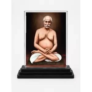 Narasimha Acrylic Car Dashboard Showpiece | Double-Sided Narasimha Photo Stand | 3 X 4 Inch Photo | Transparent Acrylic Frame With Black Base | Car Dashboard, Office & Table Decor (F70451) Narasimha Acrylic Car Dashboard Showpiece | Double-Sided Narasimha Photo Stand | 3 X 4 Inch Photo | Transparent Acrylic Frame With Black Base | Car Dashboard, Office & Table Decor (F70451)
