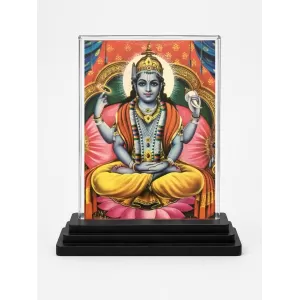 Hindu God Acrylic Car Dashboard Showpiece | Double-Sided Hindu God Photo Stand | 3 X 4 Inch Photo | Transparent Acrylic Frame With Black Base | Car Dashboard, Office & Table Decor (F70468) Hindu God Acrylic Car Dashboard Showpiece | Double-Sided Hindu God Photo Stand | 3 X 4 Inch Photo | Transparent Acrylic Frame With Black Base | Car Dashboard, Office & Table Decor (F70468)
