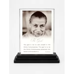 Sri Aurobindo Acrylic Car Dashboard Showpiece | Double-Sided Sri Aurobindo Photo Stand | 3 X 4 Inch Photo | Transparent Acrylic Frame With Black Base | Car Dashboard, Office & Table Decor (F70477) Sri Aurobindo Acrylic Car Dashboard Showpiece | Double-Sided Sri Aurobindo Photo Stand | 3 X 4 Inch Photo | Transparent Acrylic Frame With Black Base | Car Dashboard, Office & Table Decor (F70477)
