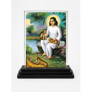 Sant Namdev Acrylic Car Dashboard Showpiece | Double-Sided Sant Namdev Photo Stand | 3 X 4 Inch Photo | Transparent Acrylic Frame With Black Base | Car Dashboard, Office & Table Decor (F70489) Sant Namdev Acrylic Car Dashboard Showpiece | Double-Sided Sant Namdev Photo Stand | 3 X 4 Inch Photo | Transparent Acrylic Frame With Black Base | Car Dashboard, Office & Table Decor (F70489)