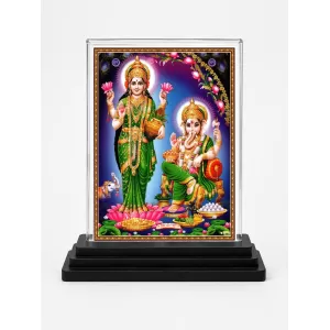 Lord Ganesha Acrylic Car Dashboard Showpiece | Double-Sided Lord Ganesha Photo Stand | 3 X 4 Inch Photo | Transparent Acrylic Frame With Black Base | Car Dashboard, Office & Table Decor (F70508) Lord Ganesha Acrylic Car Dashboard Showpiece | Double-Sided Lord Ganesha Photo Stand | 3 X 4 Inch Photo | Transparent Acrylic Frame With Black Base | Car Dashboard, Office & Table Decor (F70508)