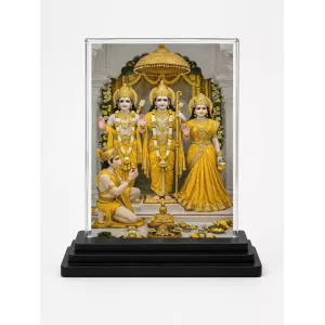 Ram Darbar Acrylic Car Dashboard Showpiece | Double-Sided Ram Darbar Photo Stand | 3 X 4 Inch Photo | Transparent Acrylic Frame With Black Base | Car Dashboard, Office & Table Decor (F70524) Ram Darbar Acrylic Car Dashboard Showpiece | Double-Sided Ram Darbar Photo Stand | 3 X 4 Inch Photo | Transparent Acrylic Frame With Black Base | Car Dashboard, Office & Table Decor (F70524)