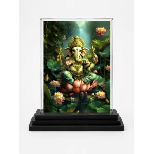 Hindu Deity Acrylic Car Dashboard Showpiece | Double-Sided Hindu Deity Photo Stand | 3 X 4 Inch Photo | Transparent Acrylic Frame With Black Base | Car Dashboard, Office & Table Decor (F70532) Hindu Deity Acrylic Car Dashboard Showpiece | Double-Sided Hindu Deity Photo Stand | 3 X 4 Inch Photo | Transparent Acrylic Frame With Black Base | Car Dashboard, Office & Table Decor (F70532)