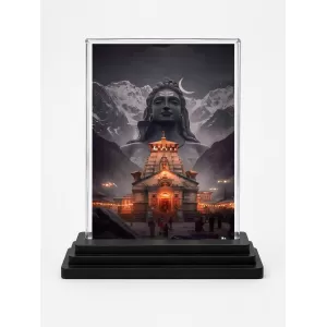 Hindu Deity Acrylic Car Dashboard Showpiece | Double-Sided Hindu Deity Photo Stand | 3 X 4 Inch Photo | Transparent Acrylic Frame With Black Base | Car Dashboard, Office & Table Decor (F70538) Hindu Deity Acrylic Car Dashboard Showpiece | Double-Sided Hindu Deity Photo Stand | 3 X 4 Inch Photo | Transparent Acrylic Frame With Black Base | Car Dashboard, Office & Table Decor (F70538)