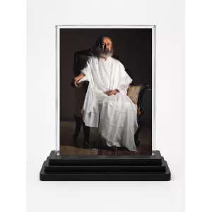 Sri Sri Ravi Shankar Acrylic Car Dashboard Showpiece | Double-Sided Sri Sri Ravi Shankar Photo Stand | 3 X 4 Inch Photo | Transparent Acrylic Frame With Black Base | Car Dashboard, Office & Table Decor (F70543) Sri Sri Ravi Shankar Acrylic Car Dashboard Showpiece | Double-Sided Sri Sri Ravi Shankar Photo Stand | 3 X 4 Inch Photo | Transparent Acrylic Frame With Black Base | Car Dashboard, Office & Table Decor (F70543)