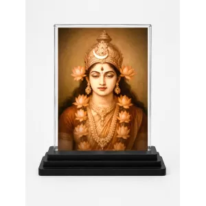 Lakshmi Acrylic Car Dashboard Showpiece | Double-Sided Lakshmi Photo Stand | 3 X 4 Inch Photo | Transparent Acrylic Frame With Black Base | Car Dashboard, Office & Table Decor (F70544) Lakshmi Acrylic Car Dashboard Showpiece | Double-Sided Lakshmi Photo Stand | 3 X 4 Inch Photo | Transparent Acrylic Frame With Black Base | Car Dashboard, Office & Table Decor (F70544)