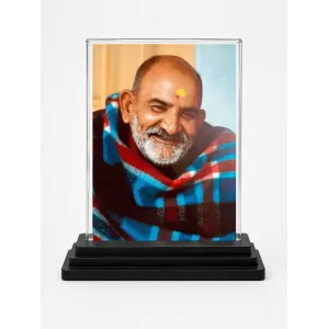 Neem Karoli Baba Acrylic Car Dashboard Showpiece | Double-Sided Neem Karoli Baba Photo Stand | 3 X 4 Inch Photo | Transparent Acrylic Frame With Black Base | Car Dashboard, Office & Table Decor (F70572) Neem Karoli Baba Acrylic Car Dashboard Showpiece | Double-Sided Neem Karoli Baba Photo Stand | 3 X 4 Inch Photo | Transparent Acrylic Frame With Black Base | Car Dashboard, Office & Table Decor (F70572)