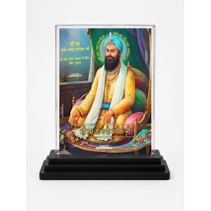 Guru Har Krishan Ji Acrylic Car Dashboard Showpiece | Double-Sided Guru Har Krishan Ji Photo Stand | 3 X 4 Inch Photo | Transparent Acrylic Frame With Black Base | Car Dashboard, Office & Table Decor (F70579) Guru Har Krishan Ji Acrylic Car Dashboard Showpiece | Double-Sided Guru Har Krishan Ji Photo Stand | 3 X 4 Inch Photo | Transparent Acrylic Frame With Black Base | Car Dashboard, Office & Table Decor (F70579)