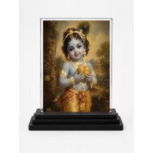 Radha Krishna Acrylic Car Dashboard Showpiece | Double-Sided Radha Krishna Photo Stand | 3 X 4 Inch Photo | Transparent Acrylic Frame With Black Base | Car Dashboard, Office & Table Decor (F70586) Radha Krishna Acrylic Car Dashboard Showpiece | Double-Sided Radha Krishna Photo Stand | 3 X 4 Inch Photo | Transparent Acrylic Frame With Black Base | Car Dashboard, Office & Table Decor (F70586)