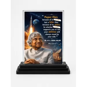 Abdul Kalam Quotes Inspirational Acrylic Car Dashboard Showpiece | Double-Sided Abdul Kalam Quotes Inspirational Photo Stand | 3 X 4 Inch Photo | Transparent Acrylic Frame With Black Base | Car Dashboard, Office & Table Decor (F70591) Abdul Kalam Quotes Inspirational Acrylic Car Dashboard Showpiece | Double-Sided Abdul Kalam Quotes Inspirational Photo Stand | 3 X 4 Inch Photo | Transparent Acrylic Frame With Black Base | Car Dashboard, Office & Table Decor (F70591)