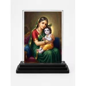 Baby Devi Acrylic Car Dashboard Showpiece | Double-Sided Baby Devi Photo Stand | 3 X 4 Inch Photo | Transparent Acrylic Frame With Black Base | Car Dashboard, Office & Table Decor (F70600) Baby Devi Acrylic Car Dashboard Showpiece | Double-Sided Baby Devi Photo Stand | 3 X 4 Inch Photo | Transparent Acrylic Frame With Black Base | Car Dashboard, Office & Table Decor (F70600)