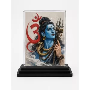 Lord Rama Acrylic Car Dashboard Showpiece | Double-Sided Lord Rama Photo Stand | 3 X 4 Inch Photo | Transparent Acrylic Frame With Black Base | Car Dashboard, Office & Table Decor (F70605) Lord Rama Acrylic Car Dashboard Showpiece | Double-Sided Lord Rama Photo Stand | 3 X 4 Inch Photo | Transparent Acrylic Frame With Black Base | Car Dashboard, Office & Table Decor (F70605)