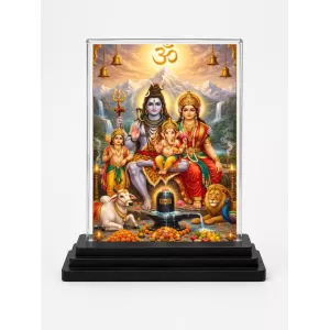 Mahadev Acrylic Car Dashboard Showpiece | Double-Sided Mahadev Photo Stand | 3 X 4 Inch Photo | Transparent Acrylic Frame With Black Base | Car Dashboard, Office & Table Decor (F70637) Mahadev Acrylic Car Dashboard Showpiece | Double-Sided Mahadev Photo Stand | 3 X 4 Inch Photo | Transparent Acrylic Frame With Black Base | Car Dashboard, Office & Table Decor (F70637)