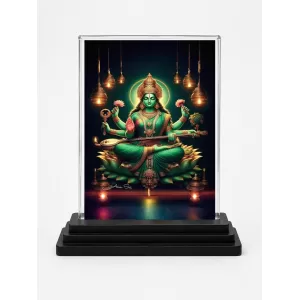 Hindu God Goddess Acrylic Car Dashboard Showpiece | Double-Sided Hindu God Goddess Photo Stand | 3 X 4 Inch Photo | Transparent Acrylic Frame With Black Base | Car Dashboard, Office & Table Decor (F70649) Hindu God Goddess Acrylic Car Dashboard Showpiece | Double-Sided Hindu God Goddess Photo Stand | 3 X 4 Inch Photo | Transparent Acrylic Frame With Black Base | Car Dashboard, Office & Table Decor (F70649)