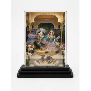 Hindu Deity Acrylic Car Dashboard Showpiece | Double-Sided Hindu Deity Photo Stand | 3 X 4 Inch Photo | Transparent Acrylic Frame With Black Base | Car Dashboard, Office & Table Decor (F70652) Hindu Deity Acrylic Car Dashboard Showpiece | Double-Sided Hindu Deity Photo Stand | 3 X 4 Inch Photo | Transparent Acrylic Frame With Black Base | Car Dashboard, Office & Table Decor (F70652)