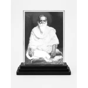 Lahiri Mahasaya Acrylic Car Dashboard Showpiece | Double-Sided Lahiri Mahasaya Photo Stand | 3 X 4 Inch Photo | Transparent Acrylic Frame With Black Base | Car Dashboard, Office & Table Decor (F70655) Lahiri Mahasaya Acrylic Car Dashboard Showpiece | Double-Sided Lahiri Mahasaya Photo Stand | 3 X 4 Inch Photo | Transparent Acrylic Frame With Black Base | Car Dashboard, Office & Table Decor (F70655)