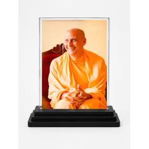 Radhanath Swami Acrylic Car Dashboard Showpiece | Double-Sided Radhanath Swami Photo Stand | 3 X 4 Inch Photo | Transparent Acrylic Frame With Black Base | Car Dashboard, Office & Table Decor (F70665) Radhanath Swami Acrylic Car Dashboard Showpiece | Double-Sided Radhanath Swami Photo Stand | 3 X 4 Inch Photo | Transparent Acrylic Frame With Black Base | Car Dashboard, Office & Table Decor (F70665)