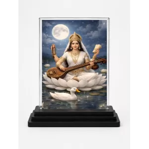 Hindu Deity Acrylic Car Dashboard Showpiece | Double-Sided Hindu Deity Photo Stand | 3 X 4 Inch Photo | Transparent Acrylic Frame With Black Base | Car Dashboard, Office & Table Decor (F70675) Hindu Deity Acrylic Car Dashboard Showpiece | Double-Sided Hindu Deity Photo Stand | 3 X 4 Inch Photo | Transparent Acrylic Frame With Black Base | Car Dashboard, Office & Table Decor (F70675)