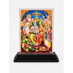 Ram Darbar Acrylic Car Dashboard Showpiece | Double-Sided Ram Darbar Photo Stand | 3 X 4 Inch Photo | Transparent Acrylic Frame With Black Base | Car Dashboard, Office & Table Decor (F70695) Ram Darbar Acrylic Car Dashboard Showpiece | Double-Sided Ram Darbar Photo Stand | 3 X 4 Inch Photo | Transparent Acrylic Frame With Black Base | Car Dashboard, Office & Table Decor (F70695)