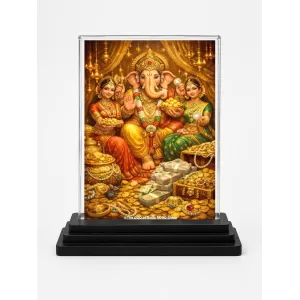 Hindu Deity Acrylic Car Dashboard Showpiece | Double-Sided Hindu Deity Photo Stand | 3 X 4 Inch Photo | Transparent Acrylic Frame With Black Base | Car Dashboard, Office & Table Decor (F70706) Hindu Deity Acrylic Car Dashboard Showpiece | Double-Sided Hindu Deity Photo Stand | 3 X 4 Inch Photo | Transparent Acrylic Frame With Black Base | Car Dashboard, Office & Table Decor (F70706)