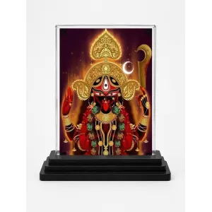 Maa Kali Acrylic Car Dashboard Showpiece | Double-Sided Maa Kali Photo Stand | 3 X 4 Inch Photo | Transparent Acrylic Frame With Black Base | Car Dashboard, Office & Table Decor (F70728) Maa Kali Acrylic Car Dashboard Showpiece | Double-Sided Maa Kali Photo Stand | 3 X 4 Inch Photo | Transparent Acrylic Frame With Black Base | Car Dashboard, Office & Table Decor (F70728)