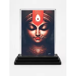 Hindu Deity Acrylic Car Dashboard Showpiece | Double-Sided Hindu Deity Photo Stand | 3 X 4 Inch Photo | Transparent Acrylic Frame With Black Base | Car Dashboard, Office & Table Decor (F70730) Hindu Deity Acrylic Car Dashboard Showpiece | Double-Sided Hindu Deity Photo Stand | 3 X 4 Inch Photo | Transparent Acrylic Frame With Black Base | Car Dashboard, Office & Table Decor (F70730)