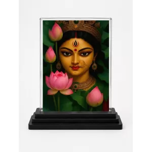 Hindu Deity Acrylic Car Dashboard Showpiece | Double-Sided Hindu Deity Photo Stand | 3 X 4 Inch Photo | Transparent Acrylic Frame With Black Base | Car Dashboard, Office & Table Decor (F70734) Hindu Deity Acrylic Car Dashboard Showpiece | Double-Sided Hindu Deity Photo Stand | 3 X 4 Inch Photo | Transparent Acrylic Frame With Black Base | Car Dashboard, Office & Table Decor (F70734)
