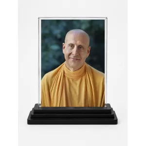 Radhanath Swami Acrylic Car Dashboard Showpiece | Double-Sided Radhanath Swami Photo Stand | 3 X 4 Inch Photo | Transparent Acrylic Frame With Black Base | Car Dashboard, Office & Table Decor (F70742) Radhanath Swami Acrylic Car Dashboard Showpiece | Double-Sided Radhanath Swami Photo Stand | 3 X 4 Inch Photo | Transparent Acrylic Frame With Black Base | Car Dashboard, Office & Table Decor (F70742)