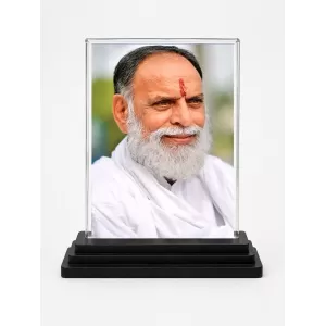 Radhanath Swami Acrylic Car Dashboard Showpiece | Double-Sided Radhanath Swami Photo Stand | 3 X 4 Inch Photo | Transparent Acrylic Frame With Black Base | Car Dashboard, Office & Table Decor (F70743) Radhanath Swami Acrylic Car Dashboard Showpiece | Double-Sided Radhanath Swami Photo Stand | 3 X 4 Inch Photo | Transparent Acrylic Frame With Black Base | Car Dashboard, Office & Table Decor (F70743)