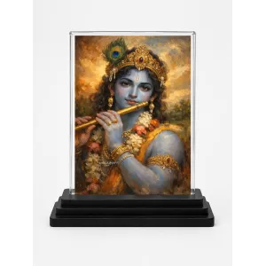 Hindu Deity Acrylic Car Dashboard Showpiece | Double-Sided Hindu Deity Photo Stand | 3 X 4 Inch Photo | Transparent Acrylic Frame With Black Base | Car Dashboard, Office & Table Decor (F70760) Hindu Deity Acrylic Car Dashboard Showpiece | Double-Sided Hindu Deity Photo Stand | 3 X 4 Inch Photo | Transparent Acrylic Frame With Black Base | Car Dashboard, Office & Table Decor (F70760)