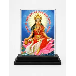 Hindu Goddess Acrylic Car Dashboard Showpiece | Double-Sided Hindu Goddess Photo Stand | 3 X 4 Inch Photo | Transparent Acrylic Frame With Black Base | Car Dashboard, Office & Table Decor (F70764) Hindu Goddess Acrylic Car Dashboard Showpiece | Double-Sided Hindu Goddess Photo Stand | 3 X 4 Inch Photo | Transparent Acrylic Frame With Black Base | Car Dashboard, Office & Table Decor (F70764)