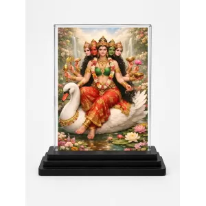 Hindu Deity Acrylic Car Dashboard Showpiece | Double-Sided Hindu Deity Photo Stand | 3 X 4 Inch Photo | Transparent Acrylic Frame With Black Base | Car Dashboard, Office & Table Decor (F70772) Hindu Deity Acrylic Car Dashboard Showpiece | Double-Sided Hindu Deity Photo Stand | 3 X 4 Inch Photo | Transparent Acrylic Frame With Black Base | Car Dashboard, Office & Table Decor (F70772)