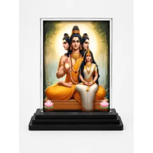 Atisha Dipankara Acrylic Car Dashboard Showpiece | Double-Sided Atisha Dipankara Photo Stand | 3 X 4 Inch Photo | Transparent Acrylic Frame With Black Base | Car Dashboard, Office & Table Decor (F70786) Atisha Dipankara Acrylic Car Dashboard Showpiece | Double-Sided Atisha Dipankara Photo Stand | 3 X 4 Inch Photo | Transparent Acrylic Frame With Black Base | Car Dashboard, Office & Table Decor (F70786)
