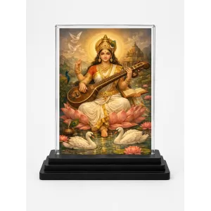 Hindu Deity Acrylic Car Dashboard Showpiece | Double-Sided Hindu Deity Photo Stand | 3 X 4 Inch Photo | Transparent Acrylic Frame With Black Base | Car Dashboard, Office & Table Decor (F70817) Hindu Deity Acrylic Car Dashboard Showpiece | Double-Sided Hindu Deity Photo Stand | 3 X 4 Inch Photo | Transparent Acrylic Frame With Black Base | Car Dashboard, Office & Table Decor (F70817)