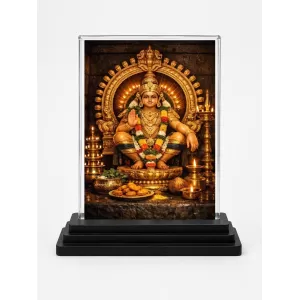 Hindu Deity Acrylic Car Dashboard Showpiece | Double-Sided Hindu Deity Photo Stand | 3 X 4 Inch Photo | Transparent Acrylic Frame With Black Base | Car Dashboard, Office & Table Decor (F70820) Hindu Deity Acrylic Car Dashboard Showpiece | Double-Sided Hindu Deity Photo Stand | 3 X 4 Inch Photo | Transparent Acrylic Frame With Black Base | Car Dashboard, Office & Table Decor (F70820)