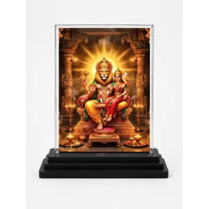 Hindu Deity Acrylic Car Dashboard Showpiece | Double-Sided Hindu Deity Photo Stand | 3 X 4 Inch Photo | Transparent Acrylic Frame With Black Base | Car Dashboard, Office & Table Decor (F70830) Hindu Deity Acrylic Car Dashboard Showpiece | Double-Sided Hindu Deity Photo Stand | 3 X 4 Inch Photo | Transparent Acrylic Frame With Black Base | Car Dashboard, Office & Table Decor (F70830)