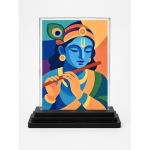 Hindu Deity Acrylic Car Dashboard Showpiece | Double-Sided Hindu Deity Photo Stand | 3 X 4 Inch Photo | Transparent Acrylic Frame With Black Base | Car Dashboard, Office & Table Decor (F70854) Hindu Deity Acrylic Car Dashboard Showpiece | Double-Sided Hindu Deity Photo Stand | 3 X 4 Inch Photo | Transparent Acrylic Frame With Black Base | Car Dashboard, Office & Table Decor (F70854)