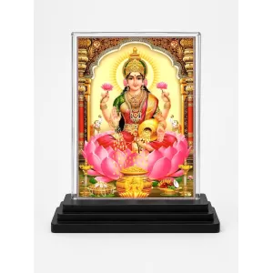 Lakshmi Acrylic Car Dashboard Showpiece | Double-Sided Lakshmi Photo Stand | 3 X 4 Inch Photo | Transparent Acrylic Frame With Black Base | Car Dashboard, Office & Table Decor (F70856) Lakshmi Acrylic Car Dashboard Showpiece | Double-Sided Lakshmi Photo Stand | 3 X 4 Inch Photo | Transparent Acrylic Frame With Black Base | Car Dashboard, Office & Table Decor (F70856)