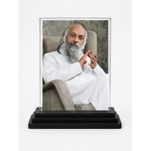 Osho Acrylic Car Dashboard Showpiece | Double-Sided Osho Photo Stand | 3 X 4 Inch Photo | Transparent Acrylic Frame With Black Base | Car Dashboard, Office & Table Decor (F70857) Osho Acrylic Car Dashboard Showpiece | Double-Sided Osho Photo Stand | 3 X 4 Inch Photo | Transparent Acrylic Frame With Black Base | Car Dashboard, Office & Table Decor (F70857)