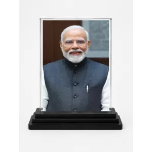 Modi Acrylic Car Dashboard Showpiece | Double-Sided Modi Photo Stand | 3 X 4 Inch Photo | Transparent Acrylic Frame With Black Base | Car Dashboard, Office & Table Decor (F70891) Modi Acrylic Car Dashboard Showpiece | Double-Sided Modi Photo Stand | 3 X 4 Inch Photo | Transparent Acrylic Frame With Black Base | Car Dashboard, Office & Table Decor (F70891)