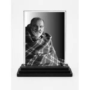 Neem Karoli Baba Acrylic Car Dashboard Showpiece | Double-Sided Neem Karoli Baba Photo Stand | 3 X 4 Inch Photo | Transparent Acrylic Frame With Black Base | Car Dashboard, Office & Table Decor (F70894) Neem Karoli Baba Acrylic Car Dashboard Showpiece | Double-Sided Neem Karoli Baba Photo Stand | 3 X 4 Inch Photo | Transparent Acrylic Frame With Black Base | Car Dashboard, Office & Table Decor (F70894)