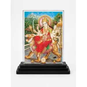 Narasimha Acrylic Car Dashboard Showpiece | Double-Sided Narasimha Photo Stand | 3 X 4 Inch Photo | Transparent Acrylic Frame With Black Base | Car Dashboard, Office & Table Decor (F70897) Narasimha Acrylic Car Dashboard Showpiece | Double-Sided Narasimha Photo Stand | 3 X 4 Inch Photo | Transparent Acrylic Frame With Black Base | Car Dashboard, Office & Table Decor (F70897)