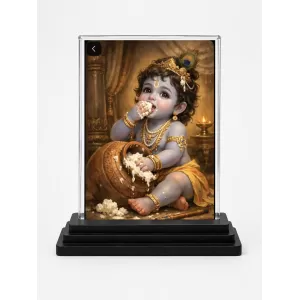 Hindu Deity Acrylic Car Dashboard Showpiece | Double-Sided Hindu Deity Photo Stand | 3 X 4 Inch Photo | Transparent Acrylic Frame With Black Base | Car Dashboard, Office & Table Decor (F70906) Hindu Deity Acrylic Car Dashboard Showpiece | Double-Sided Hindu Deity Photo Stand | 3 X 4 Inch Photo | Transparent Acrylic Frame With Black Base | Car Dashboard, Office & Table Decor (F70906)