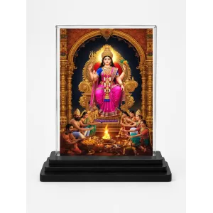 Hindu Deity Acrylic Car Dashboard Showpiece | Double-Sided Hindu Deity Photo Stand | 3 X 4 Inch Photo | Transparent Acrylic Frame With Black Base | Car Dashboard, Office & Table Decor (F70914) Hindu Deity Acrylic Car Dashboard Showpiece | Double-Sided Hindu Deity Photo Stand | 3 X 4 Inch Photo | Transparent Acrylic Frame With Black Base | Car Dashboard, Office & Table Decor (F70914)