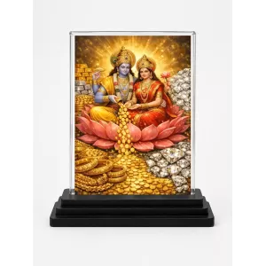 Hindu Goddess Acrylic Car Dashboard Showpiece | Double-Sided Hindu Goddess Photo Stand | 3 X 4 Inch Photo | Transparent Acrylic Frame With Black Base | Car Dashboard, Office & Table Decor (F70920) Hindu Goddess Acrylic Car Dashboard Showpiece | Double-Sided Hindu Goddess Photo Stand | 3 X 4 Inch Photo | Transparent Acrylic Frame With Black Base | Car Dashboard, Office & Table Decor (F70920)